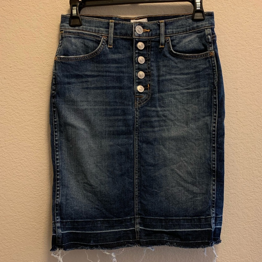 Hudson denim skirt